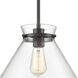 Whitley 1 Light 12 inch Oil Rubbed Bronze Mini Pendant Ceiling Light