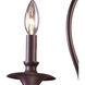 Dixon 3 Light 14 inch Oiled Bronze Chandelier Ceiling Light