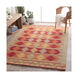 Esther 96 X 60 inch Moss/Burnt Orange/Dark Red/Bright Yellow Outdoor Rug, Rectangle