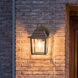 Bristol 1 Light 8.25 inch Rustic Bronze Outdoor Wall Lantern