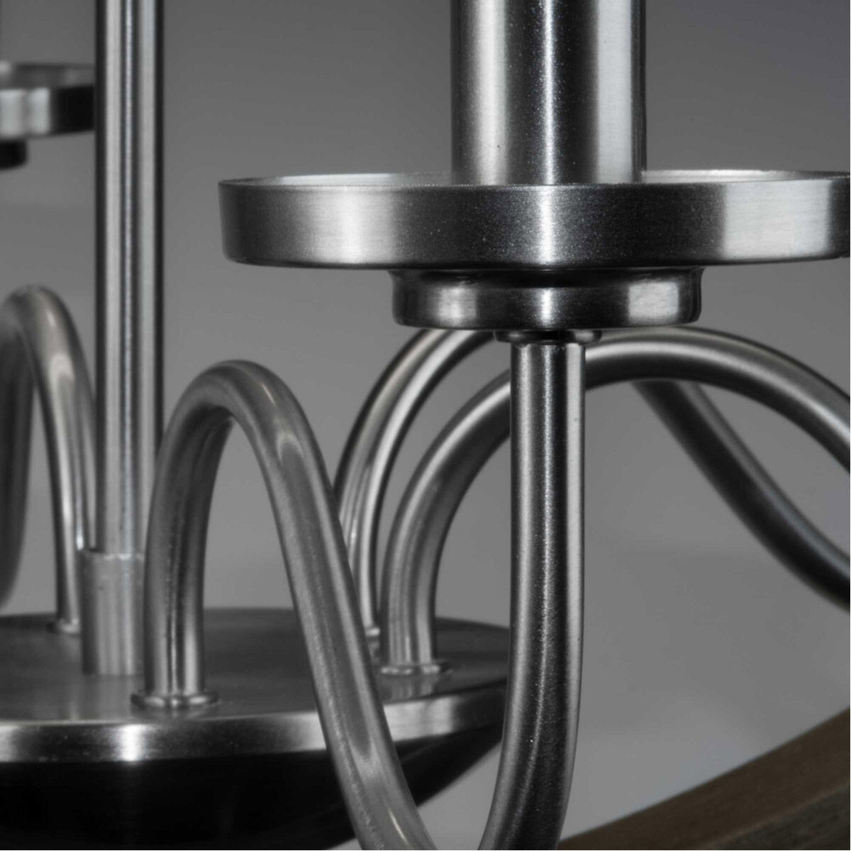 Monteagle 6 Light 22 inch Brushed Nickel Chandelier Ceiling Light, Design Series