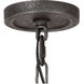 Lanesnoro 5 Light 24 inch Distressed Weathered Oak and Slated Grey Metal Chandelier Ceiling Light