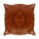 Nature 18 X 18 inch Burnt Orange/Camel Pillow Cover