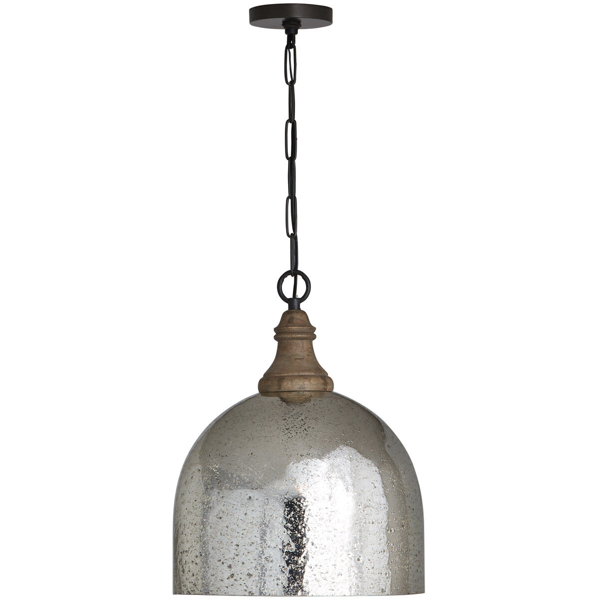 Chandler 1 Light 15 inch Grey Wash and Dark Pewter Pendant Ceiling Light