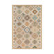 Olivia 36 X 24 inch Teal/Khaki/Dark Brown/Wheat/Taupe/Medium Gray Rugs, Rectangle