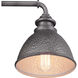 Goderich 1 Light 10 inch Antique Pewter Outdoor Wall Lantern, Small