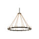 Bergen 16 Light 42 inch Shipyard Bronze Chandelier Ceiling Light