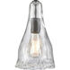 Graves 1 Light 6 inch Oil Rubbed Bronze with Clear Mini Pendant Ceiling Light