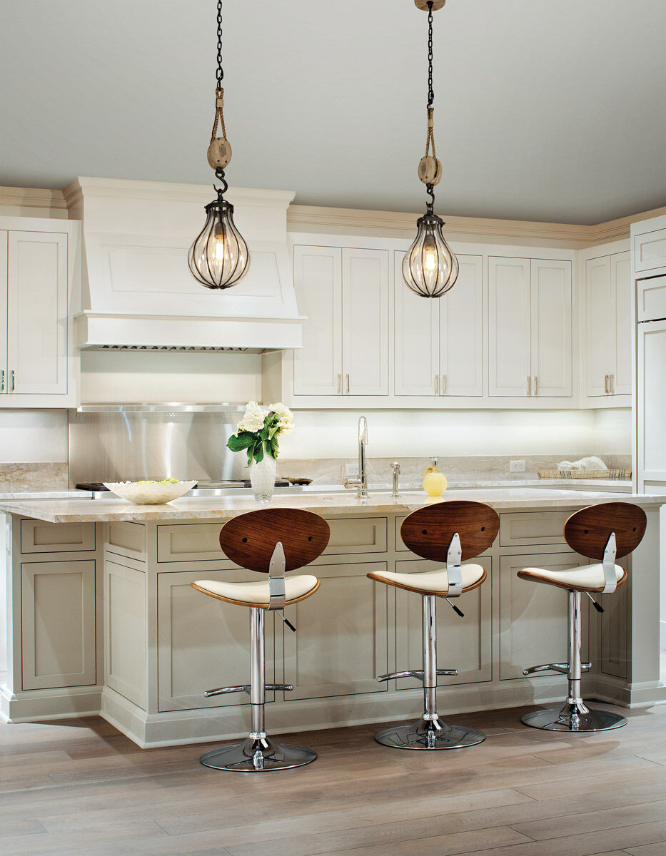 Olive 1 Light 9 inch Vintage Iron With Rustic Wood Pendant Ceiling Light