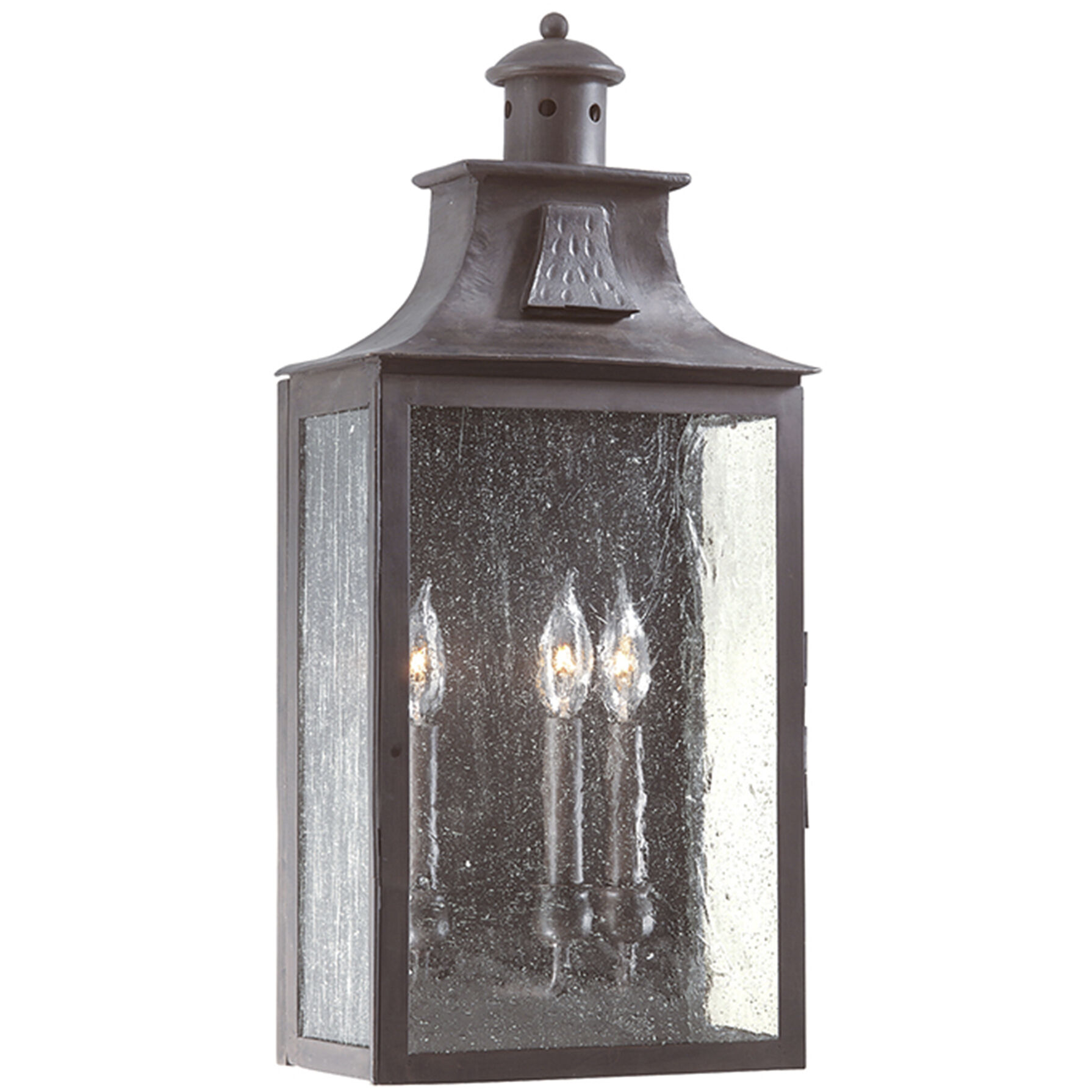 Ash 3 Light 24 inch Old Bronze Outdoor Wall Sconce