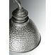 Goderich 1 Light 10 inch Antique Pewter Outdoor Wall Lantern, Small
