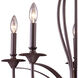 Dixon 5 Light 26 inch Oil Rubbed Bronze Chandelier Ceiling Light
