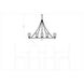 Lanesnoro 10 Light 48.13 inch Distressed Weathered Oak / Slate Grey Metal Chandelier Ceiling Light