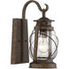 Carbon Outdoor Wall Lantern