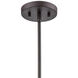 Whitley 1 Light 12 inch Oil Rubbed Bronze Mini Pendant Ceiling Light