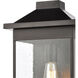 Garland 1 Light 17 inch Matte Black Outdoor Sconce