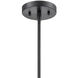 Allen 1 Light 9 inch Oil Rubbed Bronze with Clear Mini Pendant Ceiling Light