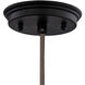 Scarlet 1 Light 6 inch Oil Rubbed Bronze Mini Pendant Ceiling Light