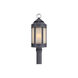 Alexandra 1 Light 21 inch Antique Iron Post