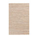 Phoebe 36 X 24 inch Cream/Khaki/Pale Blue/Metallic - Silver Rugs, Leather