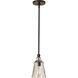 Burke 1 Light 5.75 inch Oil Rubbed Bronze Mini Pendant Ceiling Light