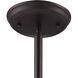 Sabrina 1 Light 13 inch Oil Rubbed Bronze Pendant Ceiling Light