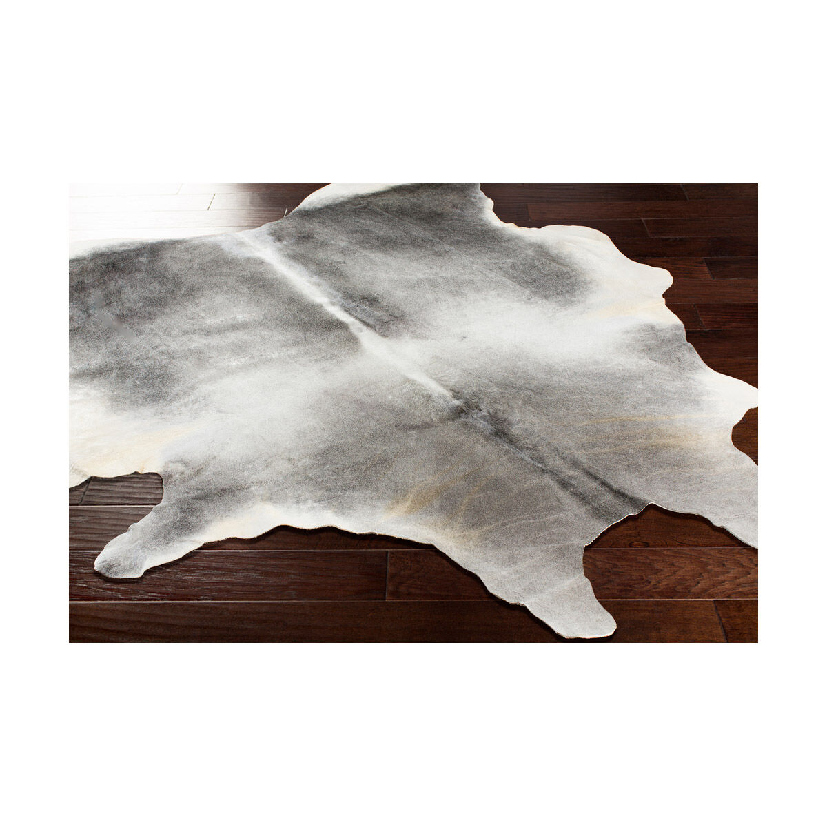 Stanley 84 X 60 inch Black/Cream Rugs, Rectangle