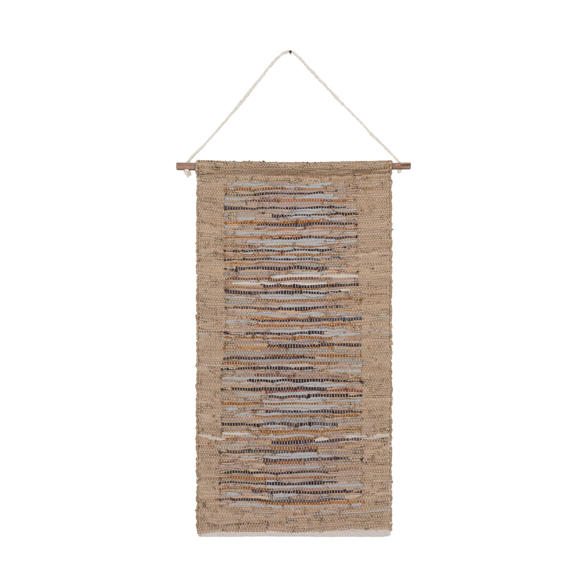 Emma Khaki/Light Gray/Dark Brown/Camel/Charcoal/Ivory Wall Hangings, Rectangle