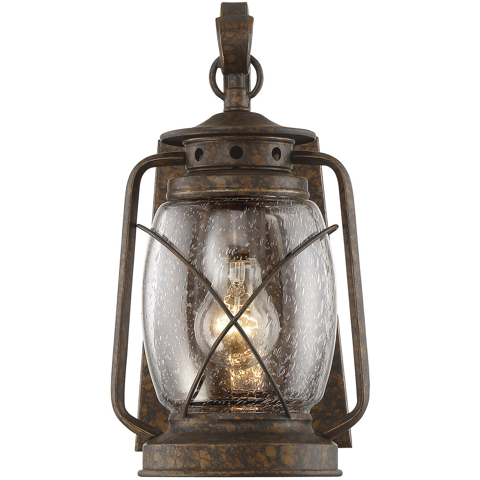Carbon Outdoor Wall Lantern