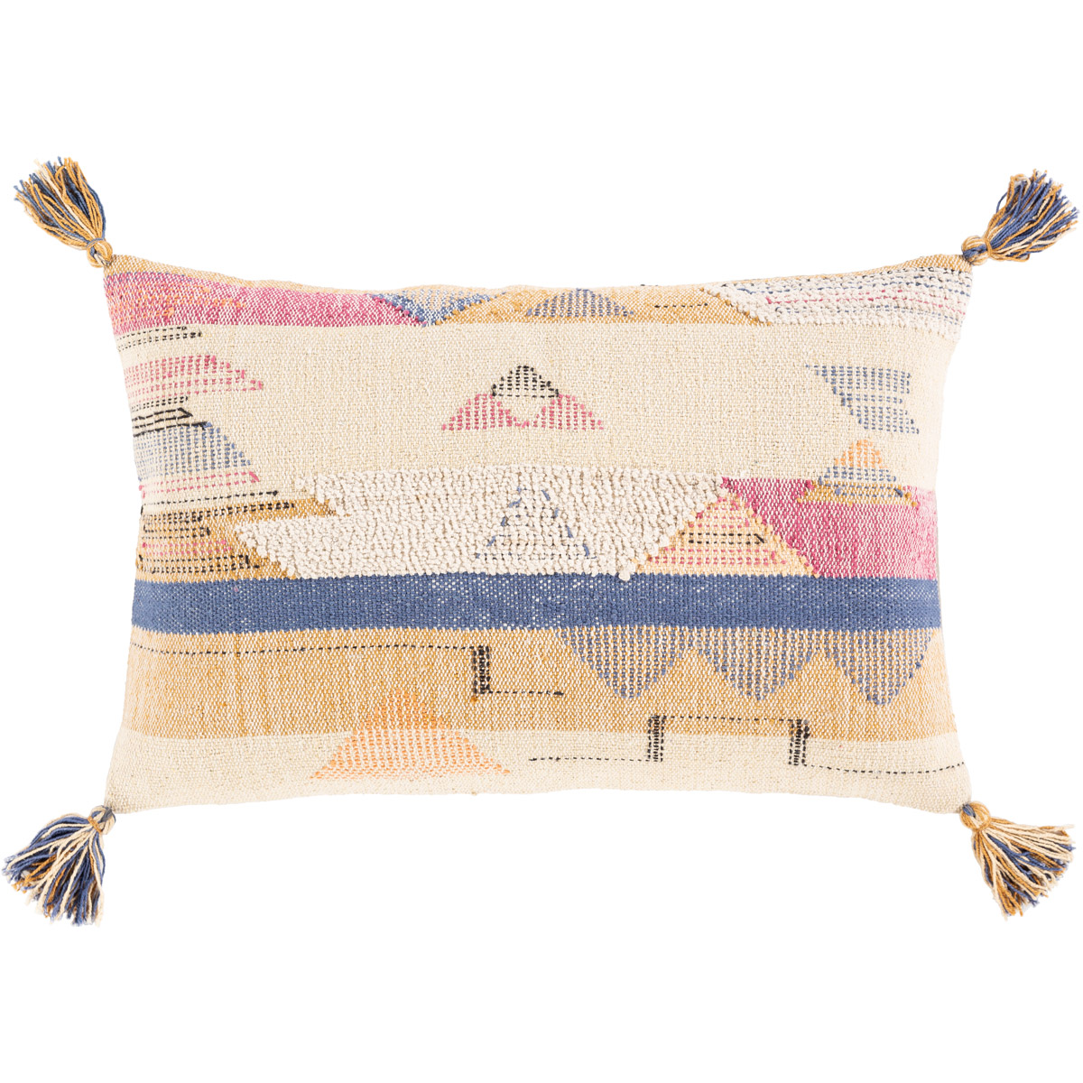 Forest 24 X 16 inch Dark Blue/Khaki/Bright Pink/Camel/Peach/Black Pillow Cover