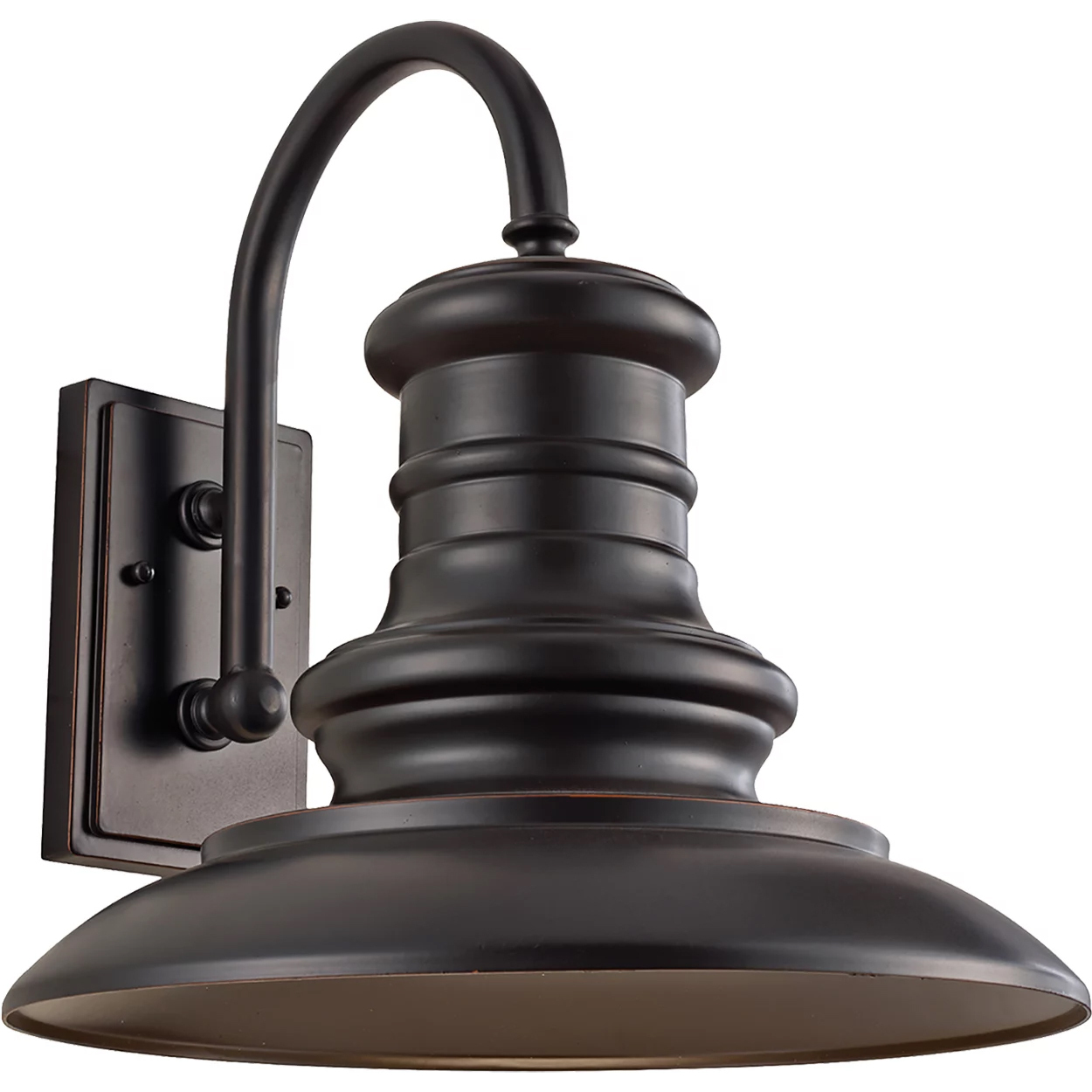 Aspel 1 Light 15.62 inch Restoration Bronze Outdoor Wall Sconce