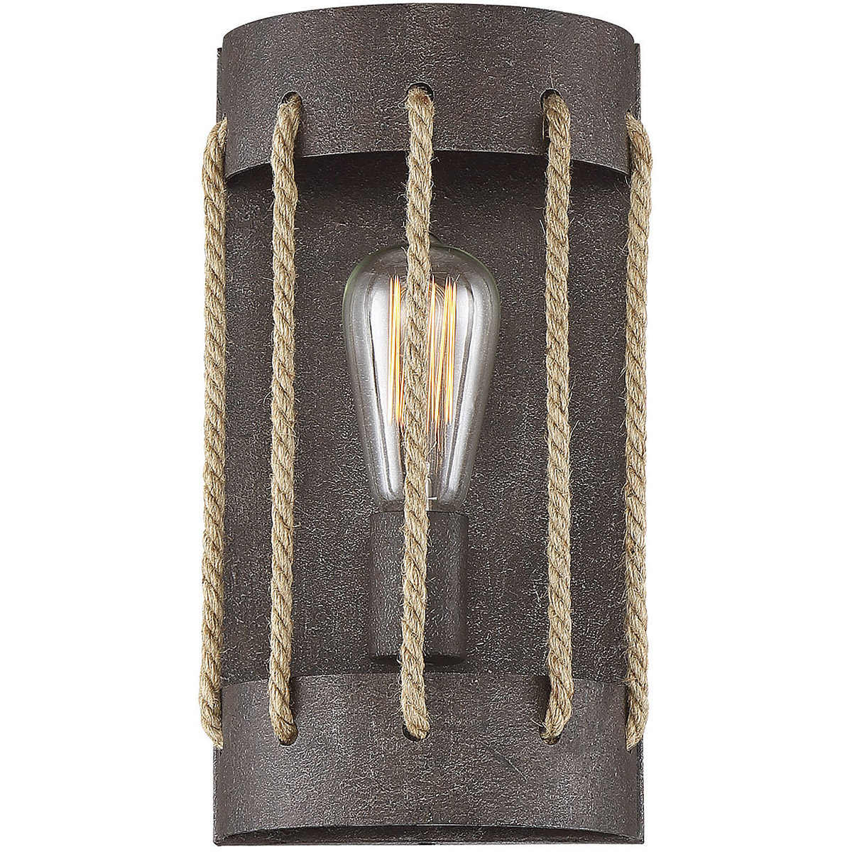 Little River 1 Light 5 inch Artisan Rust Sconce Wall Light
