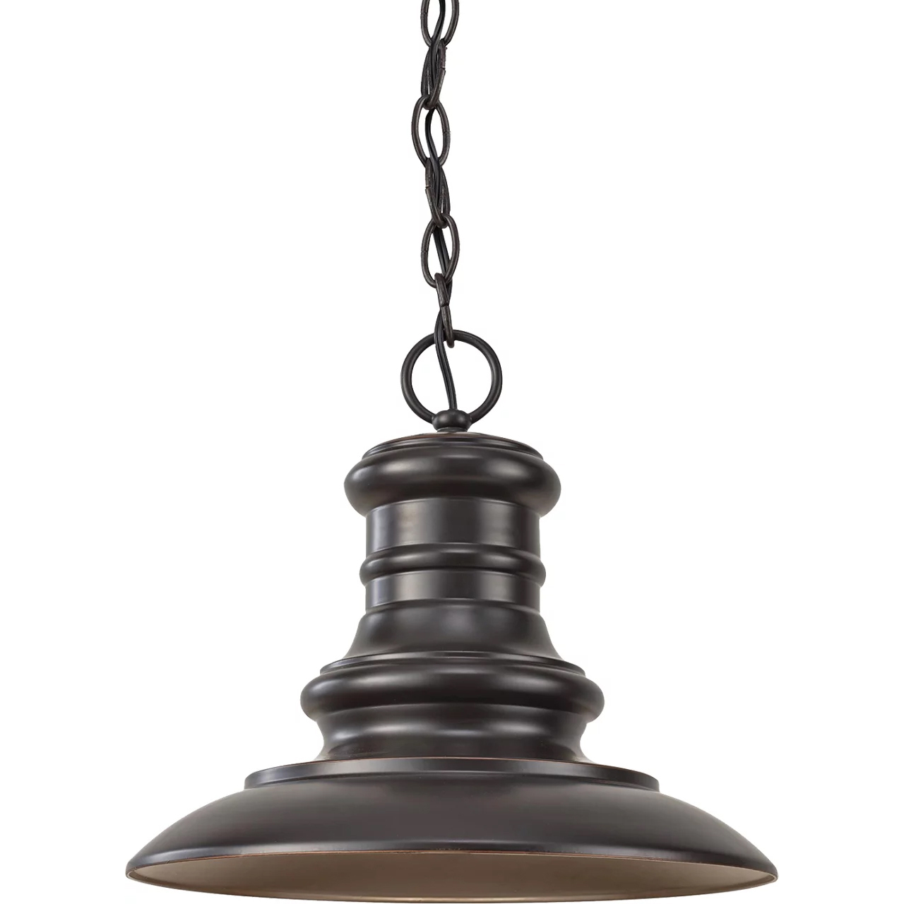 Aspel 1 Light 12 inch Restoration Bronze Outdoor Hanging Lantern