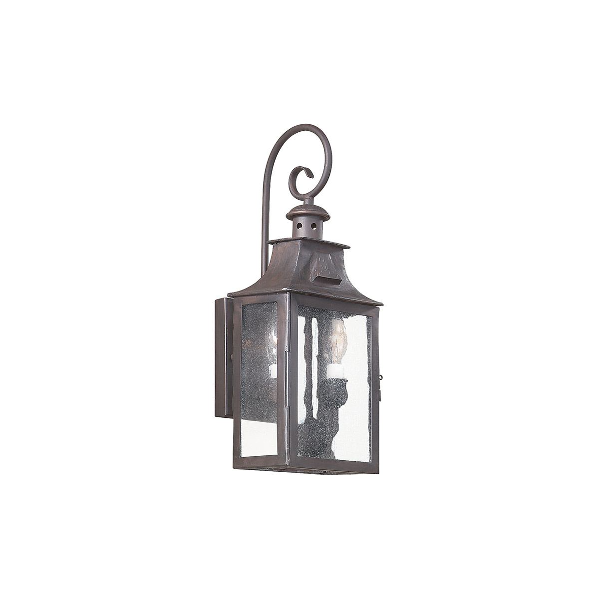 Ash 2 Light 18 inch Old Bronze Outdoor Wall Sconce