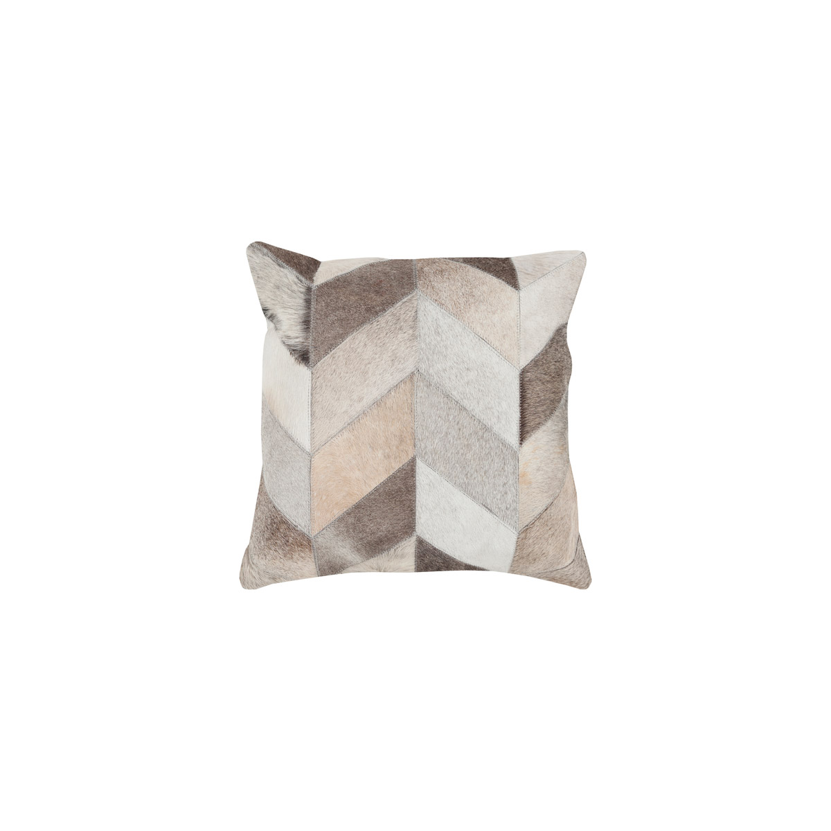 Jasper 18 X 18 inch Beige/Medium Gray/White/Dark Brown Pillow Kit
