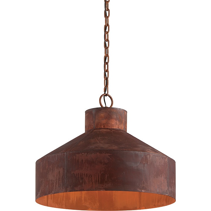 Cliff 4 Light 26 inch Rust Patina Chandelier Ceiling Light