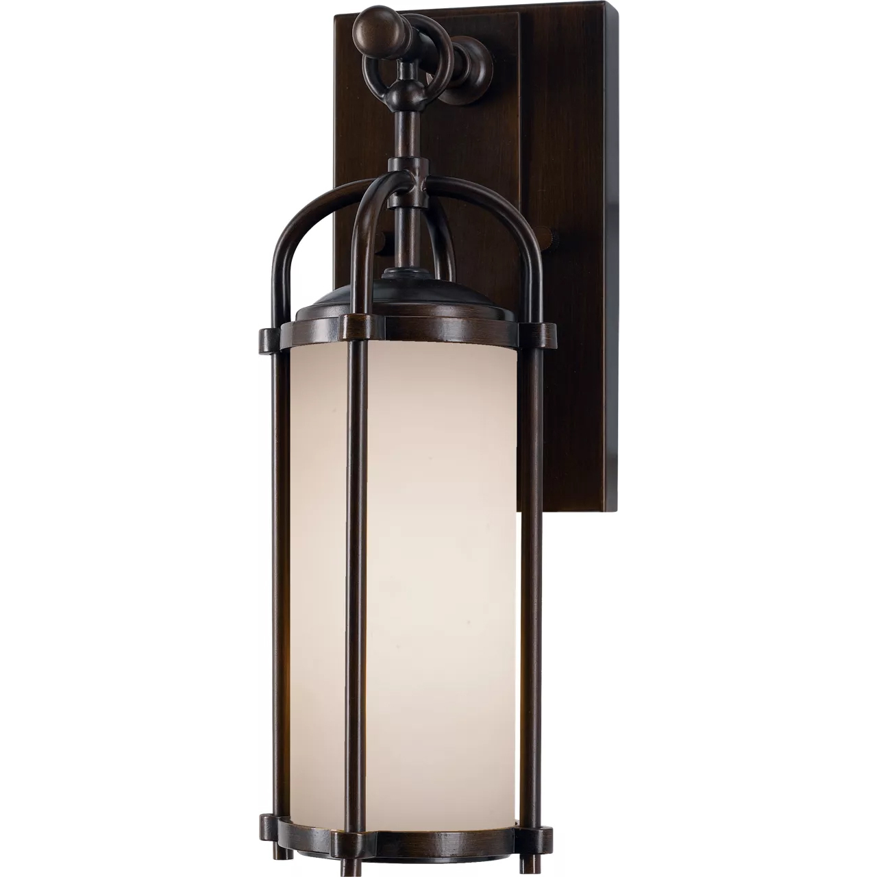 Galena 1 Light 13.25 inch Espresso Outdoor Wall Sconce